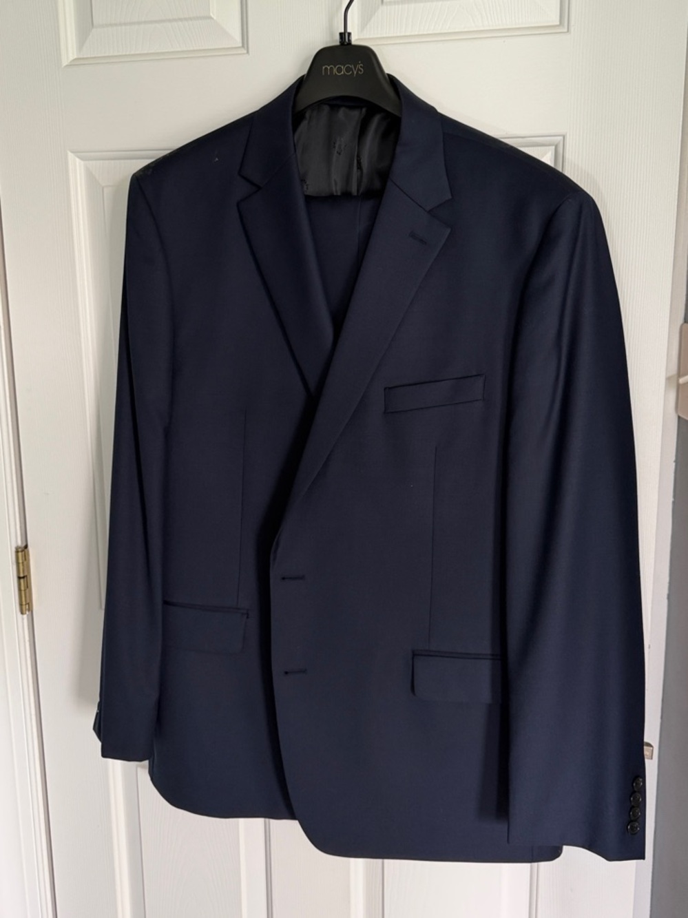 Ralph Lauren Men's Dark Navy Two-Button Suit